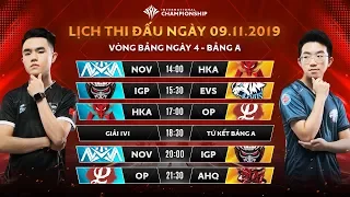 HTVC IGP Gaming hủy diệt Evos Esports để chiễm chệ ngôi đầu bảng - Ngày 4 - Bảng A - AIC 2019