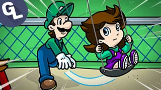 Luigi Hangs Out With His Daughter