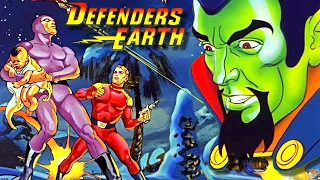 Defenders Of The Earth Origins -  Greatest Vintage Superheroes Form A Team To Defeat  Merciless Ming