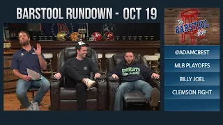 Barstool Rundown - October 19, 2017