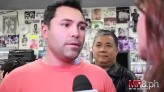 Manny Pacquiao - Oscar De La Hoya Visits the Wildcard and Manny Pacquiao