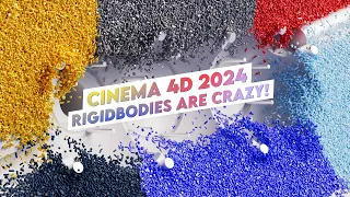 Powerful New Rigid Body Simulations in Cinema 4D 2024