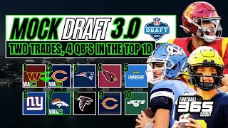 Mock Draft 3.0 - Broncos Move Up for QB, J.J. McCarthy as Top Ten Pick, Bears Trade Back