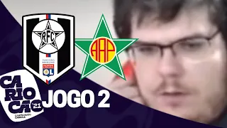 RESENDE X PORTUGUESA (RJ) | JOGO 2 - JOGO COMPLETO | MODO CARREIRA | Cortes do Casimito