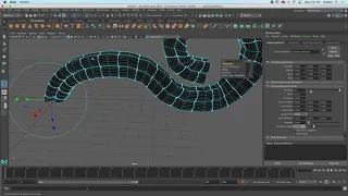 Modeling a Twisted Rope in Maya