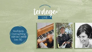 Terdege LIVE & Finale Terdege Talent Muziekconcours | donderdag 21 maart | 20.00 uur