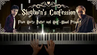 Slughorn's Confession - Harry Potter and Half-Blood Prince - Synthesia Piano Cover / Tutorial