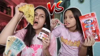 Namorada VS Irmãzinha QUEM COMER MAIS GANHA 1.000 REAIS