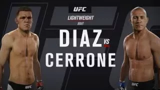 UFC 2: online ranked match - Nate Diaz vs Donald 'Cowboy' Cerrone (me)