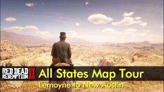 All States Tour (Lemoyne to New Austin) | Red Dead Redemption 2 | The Game Tourist