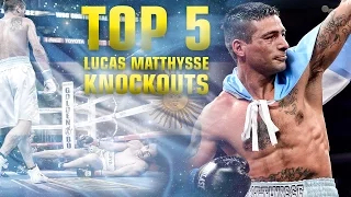 Lucas Matthysse Top 5 Knockouts - Golden Boy Boxing