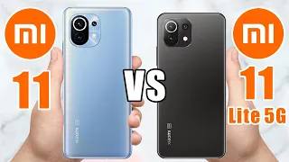 Xiaomi Mi 11 vs Xiaomi Mi 11 Lite 5G