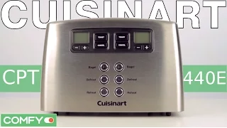 Cuisinart CPT440E - тостер на 4 ломтика - Видеодемонстрация от Comfy.ua