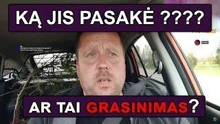 Ar Lekstutis tik ka pagrasino kritikams??