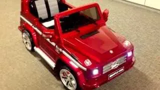 Детский электромобиль DMD G55 Mercedes Benz AMG Red Metallic 12V