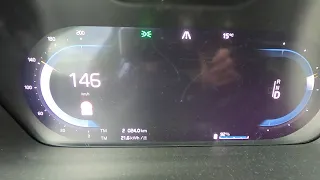 Volvo XC40 Recharge P8 doing 0-100 km/h flatout