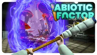 Surviving against ALIENS from another DIMENSION (ᵃⁿᵈ ʷᵉᵃʳᶦⁿᵍ ᵗʰᵉᶦʳ ᶠˡᵉˢʰ) | Abiotic Factor [1]