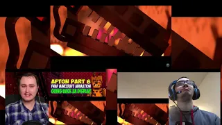 "GOING BACK" FNAF 6 Minecraft Music Video | Afton - Part 6 | 3A Display Duo Reaction Mashup #70