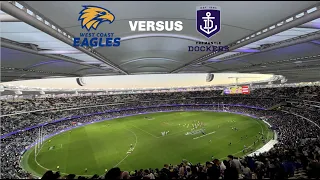 AFL DERBY FREO VS EAGLES | VLOG