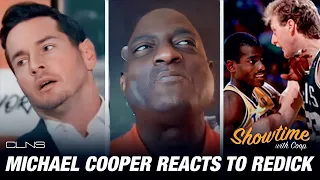 Michael Cooper REACTS to JJ REDICK on Larry Bird, Steph Curry