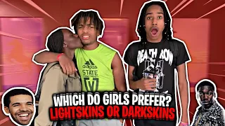 Which Do Girls Prefer? LIGHTSKINS vs DARKSKINS | High School Edition