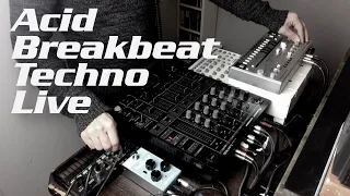 Acid Breakbeat Techno experiment [live]
