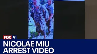 Apple River stabbing trial: Nicolae Miu's arrest video