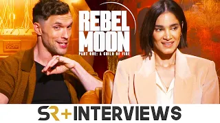 Rebel Moon Part 1 Interview: Sofia Boutella & Ed Skrein On Filming "The Most Zack Snyder" Movie Yet