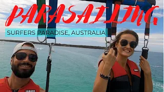 PARASAILING IN BEAUTIFUL SURFERS PARADISE AUSTRALIA