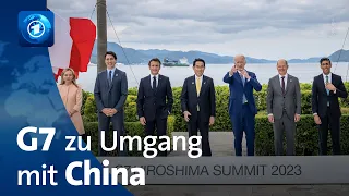 G7 bieten China konstruktive Beziehungen an