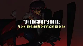 gorillaz - rhinestone eyes (subtitulada en español - lyrics)