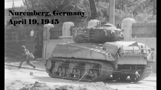 45th Infantry Division takes Nuremberg, Germany; April 19, 1945