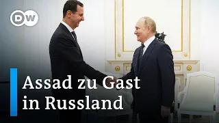 Syriens Machthaber Assad sucht Unterstützung aus Moskau | DW Nachrichten