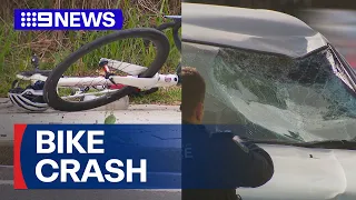 Two cyclists seriously injured after being hit by car in Sydney’s north | 9 News Australia