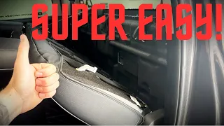 How To Fold Down Your Rear Seat! (Ram 1500)
