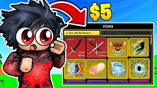 I spent $5 on a Blox Fruits Account You Wont Believe What I Got! (Roblox Blox Fruits)