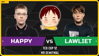 WC3 - TeD Cup 12 - WB Semifinal: [UD] Happy vs LawLiet [NE] (Ro 16 - Group A)