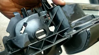 How to a fixed the an e class side mirror folding issues