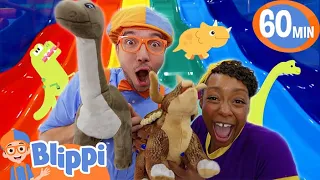 Blippi & Meekah's EPIC Dinosaur Adventure! | Blippi Educational Videos for Kids