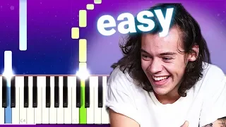 Harry Styles - Watermelon Sugar (100% EASY PIANO TUTORIAL)