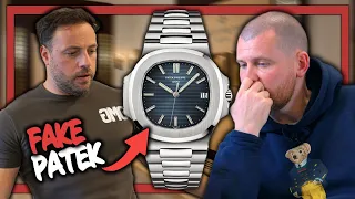 Client Sends Us A £120,000 FAKE Patek Philippe Nautilus! PART 1 | GMG Watches S2'EP7