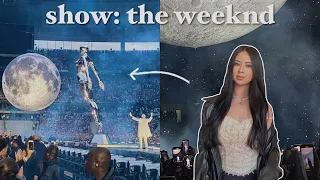 vlog: show do the weeknd ⭐️🤍