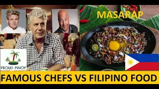 Celebrity Chefs Reaction on Filipino Food