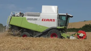 Harvest 2021 Claas Lexion 580 & 740