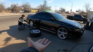 Putting These 22’s IRocs Back On This Chevy Monte Carlo SS