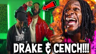 DRAKE & CENTRAL CEE WENT CRAZY! "On The Radar" Freestyle (REACTION)