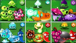 Random 6 Team Plants & Mint Battlez - Who Will Win? - PvZ 2 Team Plant vs Team Plant