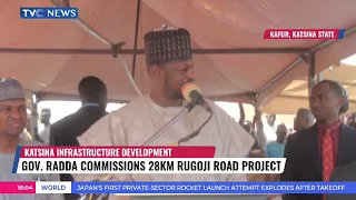 Governor Radda Commissions The 28km Rugoji Road project