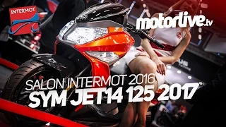 SYM JET14 125 2017 | INTERMOT 2016