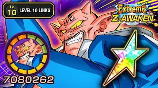 100% EZA F2P INT DABURA LEVEL 10 LINKS + STICKER EFFECT! Dragon Ball Z Dokkan Battle